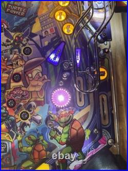 Stern Teenage Mutant Ninja Turtles Pro Edition Pinball Machine Only 397 Plays