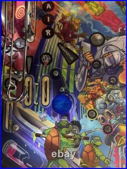 Stern Teenage Mutant Ninja Turtles Pro Edition Pinball Machine Only 397 Plays