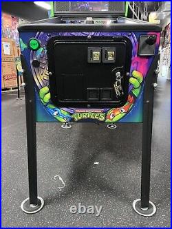 Stern Teenage Mutant Ninja Turtles Pro Pinball Machine Plays Great Cowabunga