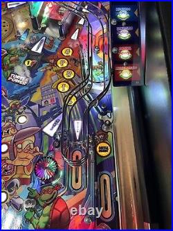 Stern Teenage Mutant Ninja Turtles Pro Pinball Machine Plays Great Cowabunga