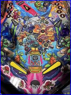 Stern Teenage Mutant Ninja Turtles Pro Pinball Machine Plays Great Cowabunga