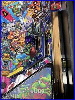 Stern Teenage Mutant Ninja Turtles Pro Pinball Machine Plays Great Cowabunga