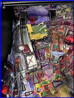 Stern Teenage Mutant Ninja Turtles Pro Pinball Machine Plays Great Cowabunga