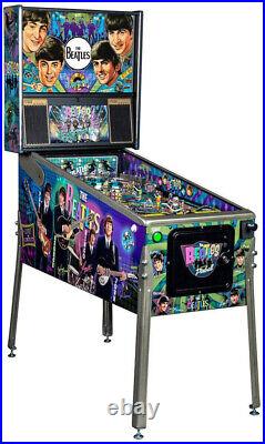 Stern The BEATLES Beatlemania! Diamond Edition pInball NIB with topper