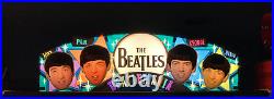 Stern The BEATLES Beatlemania! Diamond Edition pInball NIB with topper