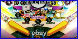 Stern The BEATLES Beatlemania! Diamond Edition pInball NIB with topper