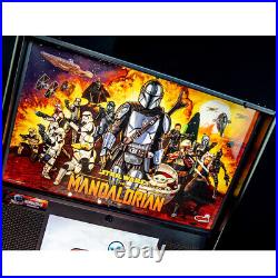 Stern The Mandalorian Star Wars Premium Pinball Machine with Shaker Motor