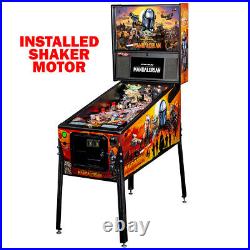 Stern The Mandalorian Star Wars Pro Pinball Machine with Installed Shaker Motor