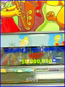 Stern The Simpsons Pinball With LEDS / COLOR DMD & MORE
