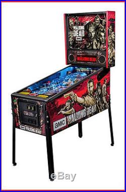 Stern The Walking Dead Pro Pinball Machine Free Shipping New