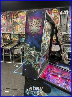 Stern Transfomers Pinball Machine Stern Dealer Color DMD Leds Loaded