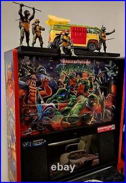 Stern Turtles Pinball Custom Topper For The Pro, Premium or LE teenage mutant