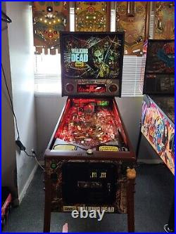 Stern Walking Dead Pinball Machine Le Limited Edition Stern Dealer Only 600 Made