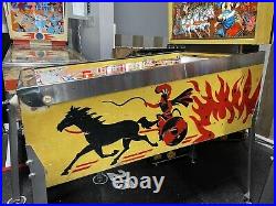 Stern Wild Fyre Pinball Machine Professionally Serviced 1978 Horses Romans