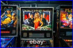 Stern World Poker Tour Pinball Machine Collector Grade Arcade Edition