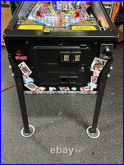 Stern World Poker Tour Pinball Machine Restored By Prof Techs New Decals Wpt