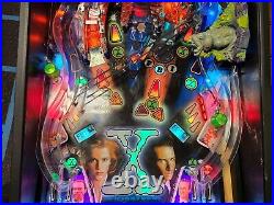 Stern X Files Pinball Machine Stern Dealer Mulder Sculley Aliens 1997 Sega Leds