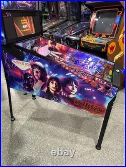 Stranger Things Premium Edition Pinball Machine Stern Orange County Pinballs