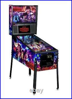 Stranger Things Premium Pinball Machine Stern New In Box Orange County Pinballs