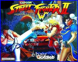 Street Fighter 2 NON GHOSTING Lighting Kit custom SUPER BRIGHT PINBALL LED KIT