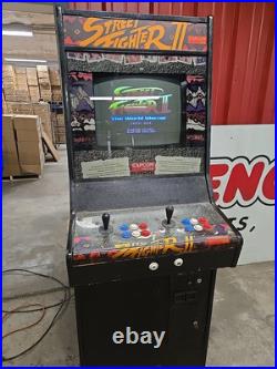 Street Fighter II Arcade Machine Good Condition