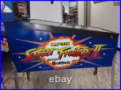 Street Fighter II Champion Edition Pinball Machine by Gottlieb
