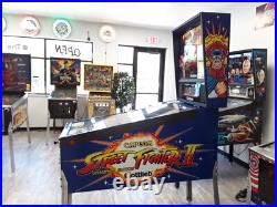 Street Fighter II Champion Edition Pinball Machine by Gottlieb