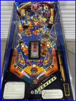 Street Fighter II Pinball Machine Gottlieb 1993 Orange County Pinballs FREE SHIP
