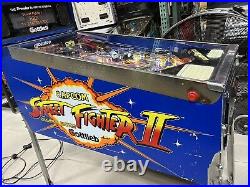 Street Fighter II Pinball Machine by Gottlieb Free Shipping LEDS