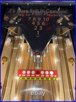 Strikes N Spares Pinball Machine 1995 LEDS Orange County Pinballs FREE SHIP