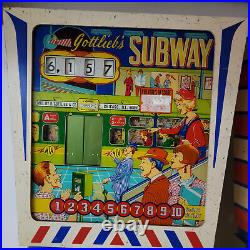 Subway Pinball Machine