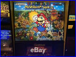 Super Mario Bros. Mushroom World pinball machine
