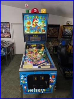 Super Mario Bros Pinball Machine