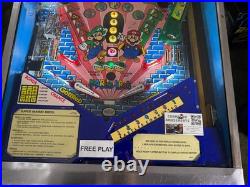 Super Mario Bros Pinball Machine