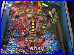 Super Mario Bros Pinball Machine