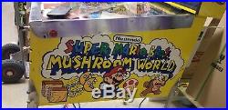 Super Mario Bros mushroom world Pinball machine