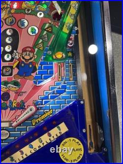 Super Mario Brothers Machine 1992 LEDS OC Pinballs FREE SHIP Gottlieb Nintendo