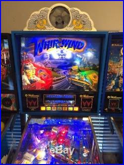 Super Nice WHIRLWIND Arcade Pinball Machine Williams With Led kit Working 100%