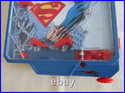 Superman Tabletop Pinball Machine Saving the World Rare