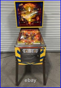 Supersonic pinball machine Bally 1979 Orange County Pinballs FREE SHIPPING