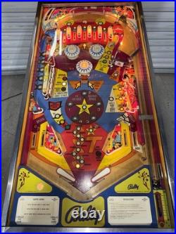 Supersonic pinball machine Bally 1979 Orange County Pinballs FREE SHIPPING