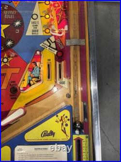 Supersonic pinball machine Bally 1979 Orange County Pinballs FREE SHIPPING