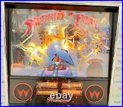 Swords of Fury by Williams COIN-OP Pinball Machine