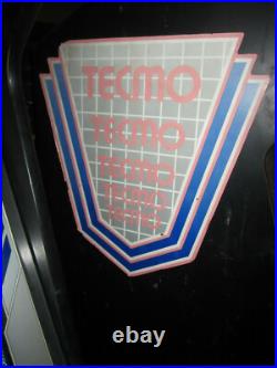 TECMO KNIGHT ARCADE MACHINE by TECMO 1989 (Great Condition) RARE
