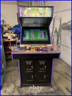 TEENAGE MUTANT NINJA TURTLES ARCADE MACHINE by KONAMI 1991