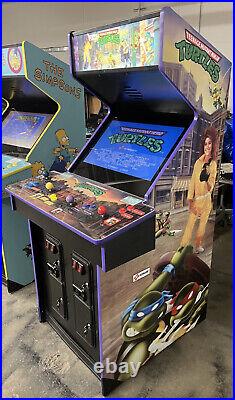 TEENAGE MUTANT NINJA TURTLES ARCADE MACHINE by KONAMI 1991