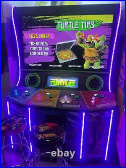 TEENAGE MUTANT NINJA TURTLES ARCADE MACHINE by RAW THRILLS 2018 (Excellent) RARE