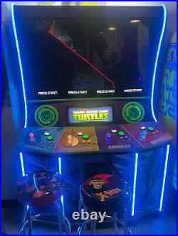 TEENAGE MUTANT NINJA TURTLES ARCADE MACHINE by RAW THRILLS 2018 (Excellent) RARE