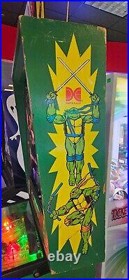 TEENAGE MUTANT NINJA TURTLES Pinball Machine Data East 1991 3529 TEENAGE MUTANT NINJA TURTLES Pinball Machine Data East 1991 3529
