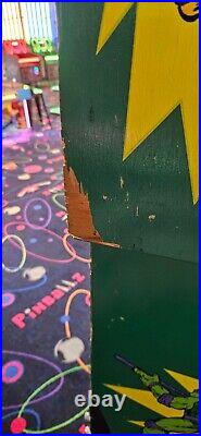 TEENAGE MUTANT NINJA TURTLES Pinball Machine Data East 1991 3529 TEENAGE MUTANT NINJA TURTLES Pinball Machine Data East 1991 3529